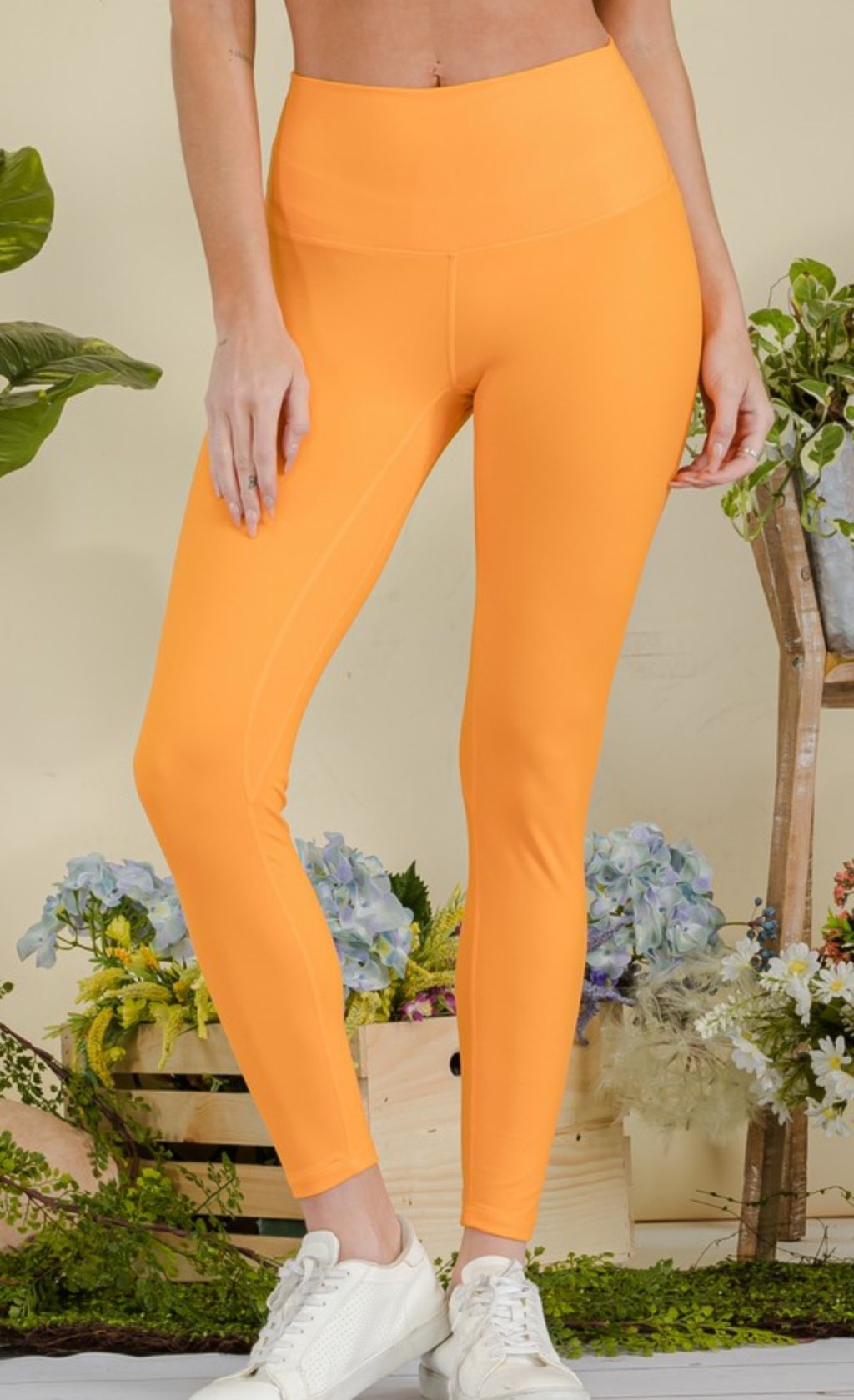 High-waisted leggings