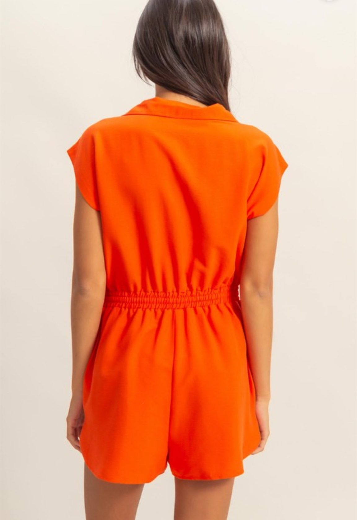 Collared Romper