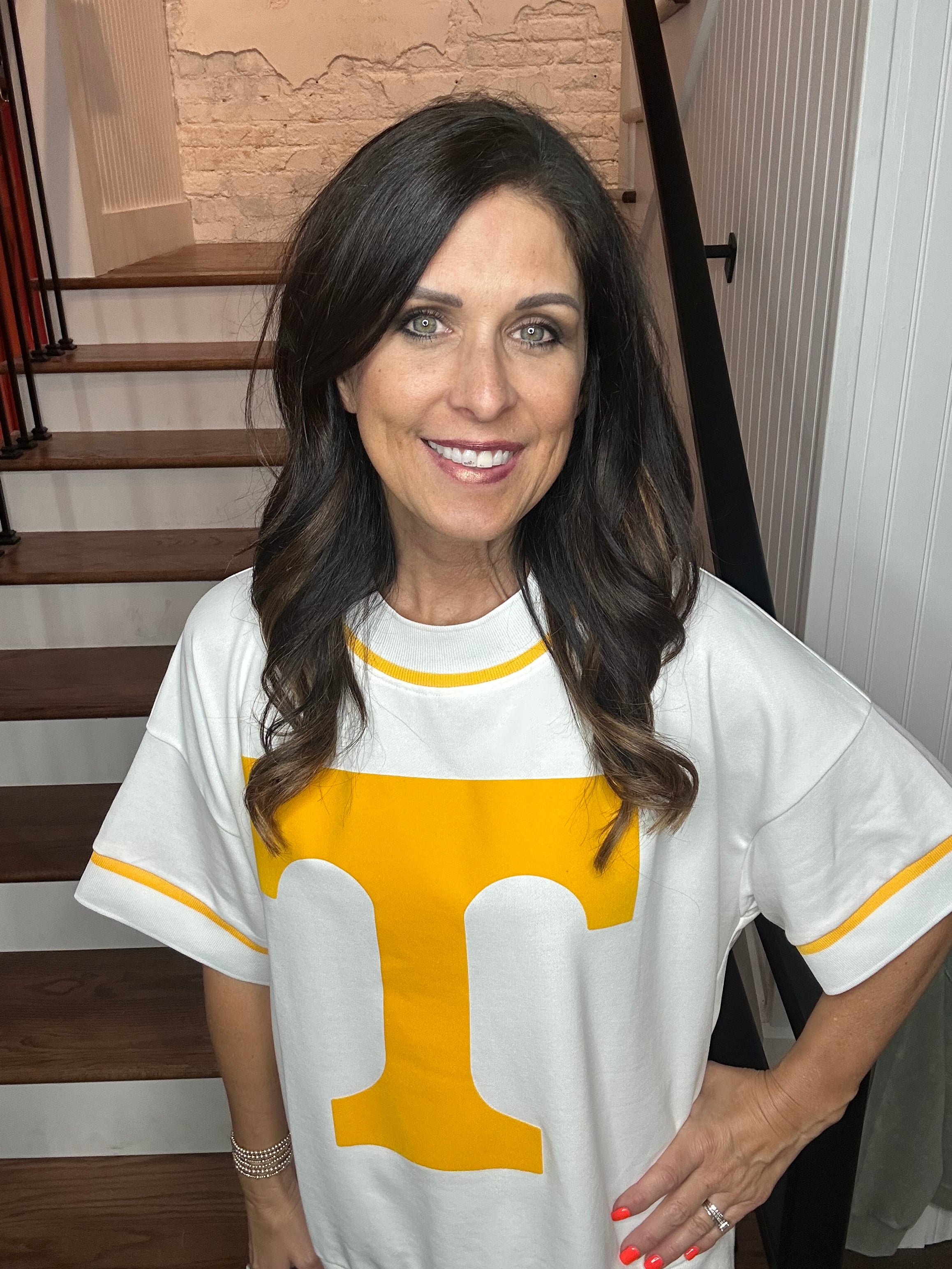 Oversized T-logo Crew Tee