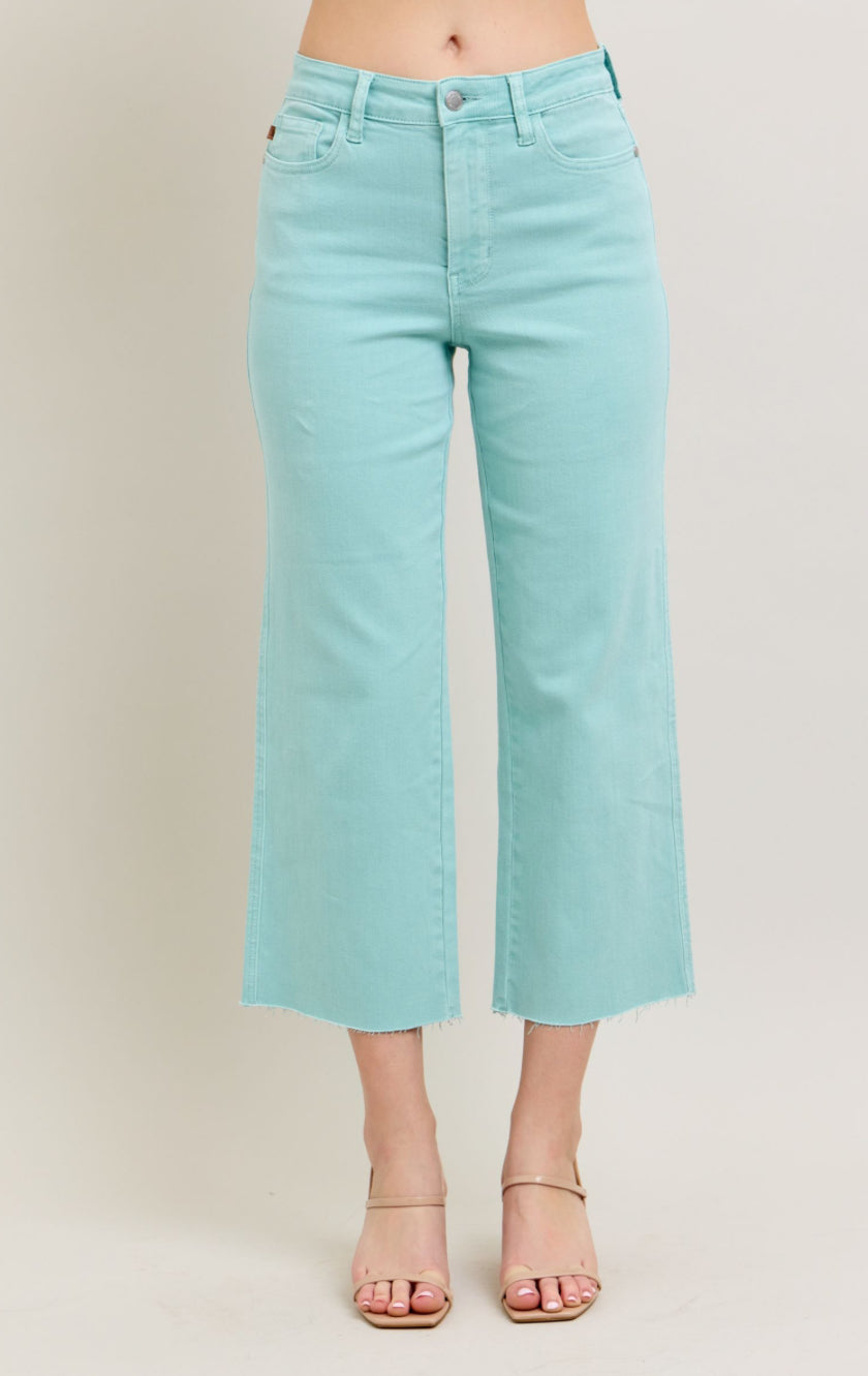 Denim Crop Jeans