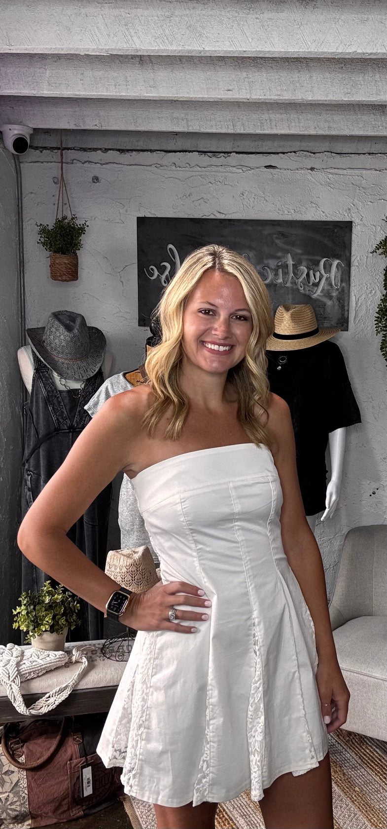 Strapless Dress