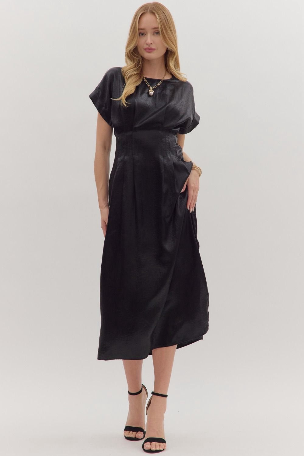 Fitted Flared Midi