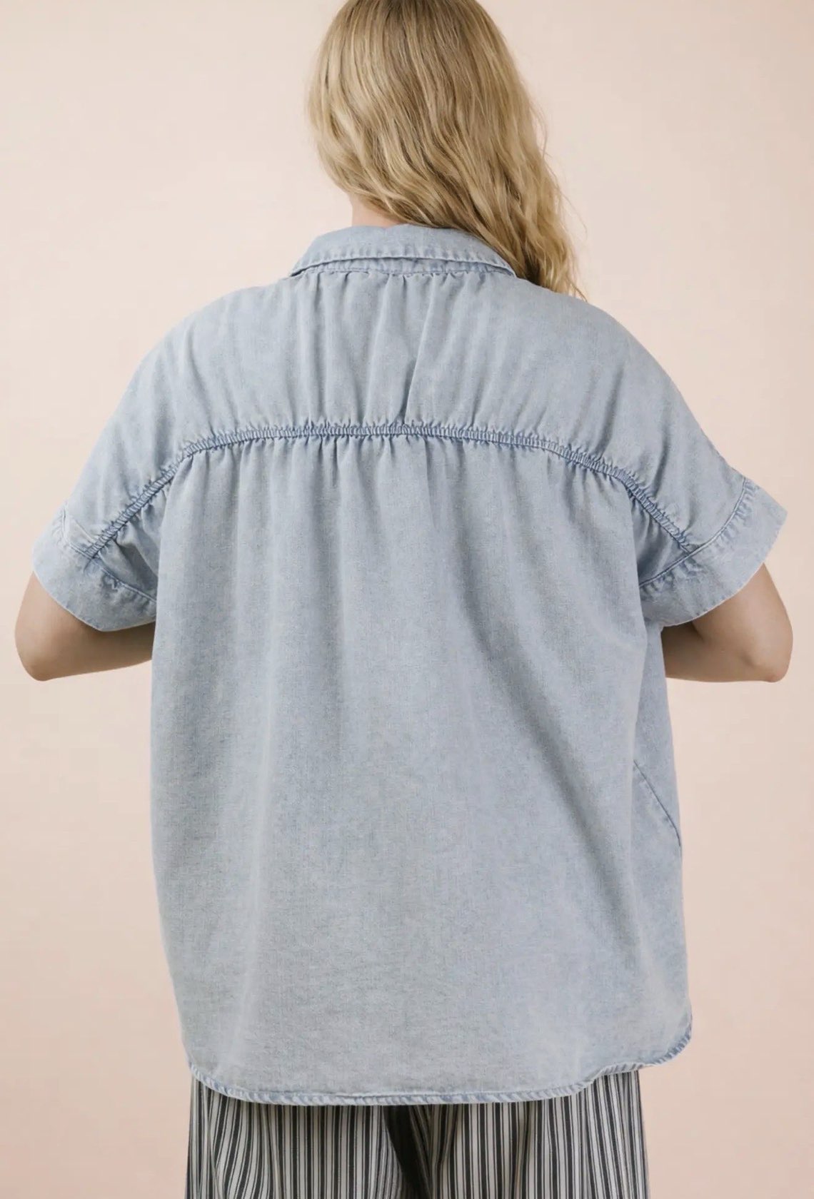 Oversized Button Shirt
